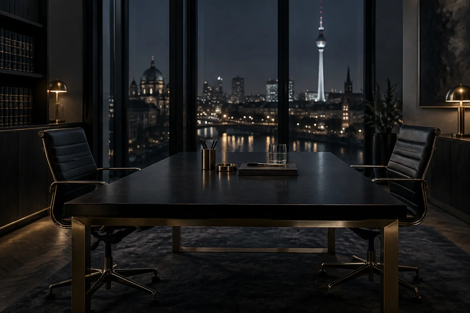 Besprechungsraum der Kanzlei in Berlin